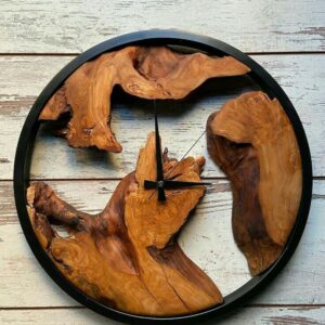 Zegar ścienny Orzech