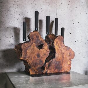 Stojak na noże - Carbon